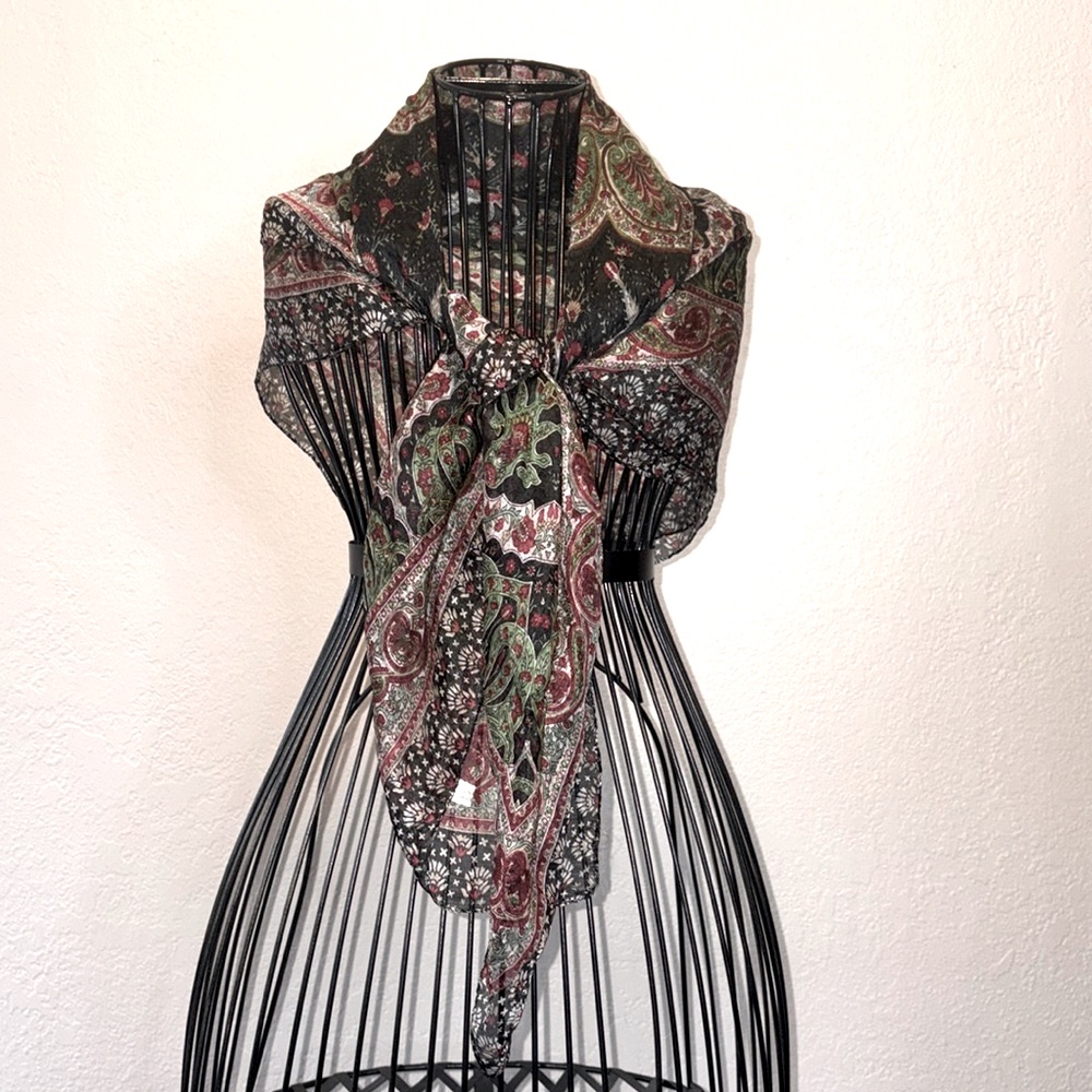 100 Silk Scarf Made In India